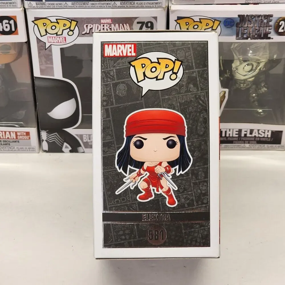 Funko POP! Marvel 80 Years Fye Exclusive Elektra 581 Bobble Head